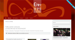 Desktop Screenshot of heilpraxis-schoenhoff.de